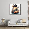 Halloween Pumpkin In Bottle - 11CT Counted Cross Stitch - 45*45cm - Halloween