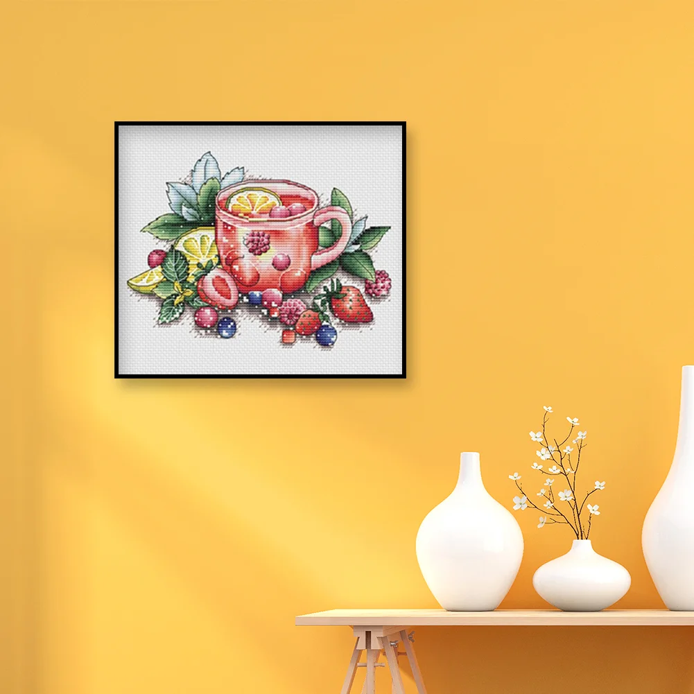 11ct Stamped Cross Stitch - Kitchen Gadgets(25*21cm)