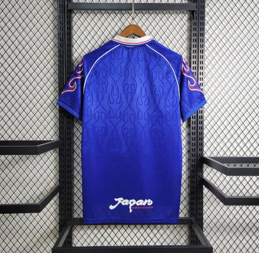 Retro 98/99 Japan Big Flame Home Football T-Shirt Thai Quality