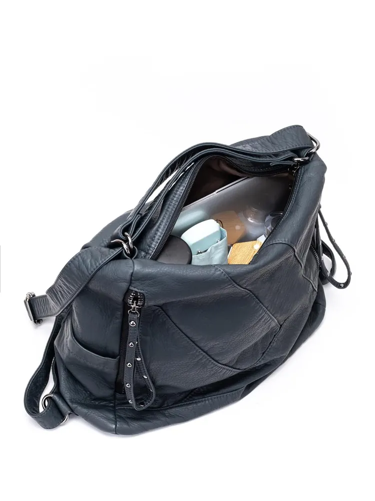 Stitch Detail Hobo Bag