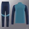 Windbreaker 25/26 Arsenal Blue long zipper Training Jacket Set