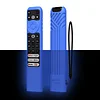 Silicone Cover for TCL RC902V FMR1/RC833(2023) Voice Remote,Shockproof, Skin-Friendly Case for 55R646 55S546 65R646 65S546 75R646 75S546 Series TV Remote SIKAI CASE