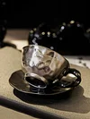 Electroplating Creative Coffee Cup Afternoon Tea Cup Flower Tea Cup Set