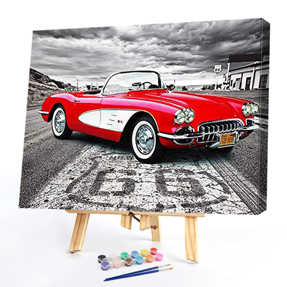 

50*40CM - Paint By Numbers - Vehicle, 501 Original