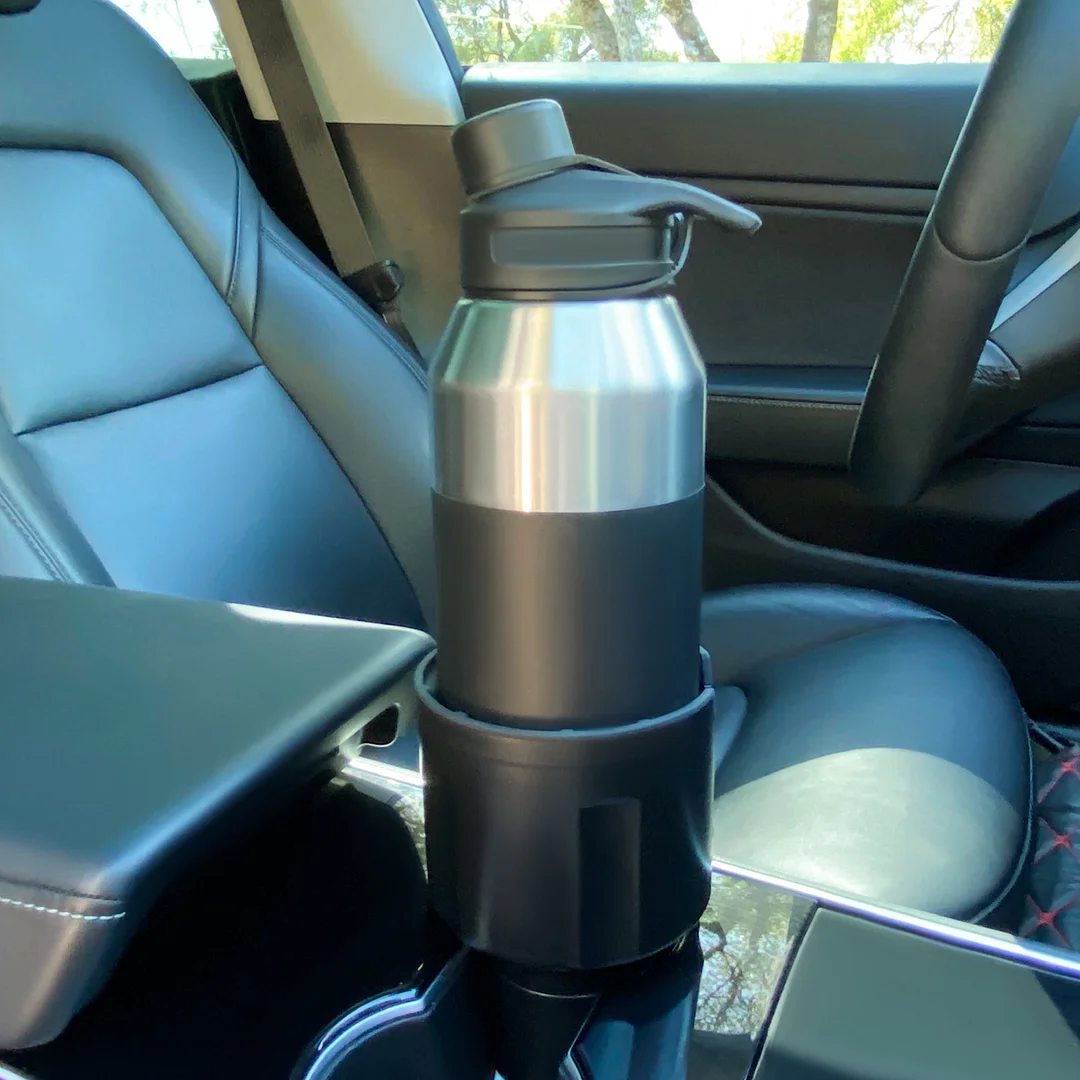 Swigzy Car Cup Holder Expander Adapter - Holds Hydro Flask, Yeti, Nalgene, Large 32/40oz. Bottles & Big Drinks