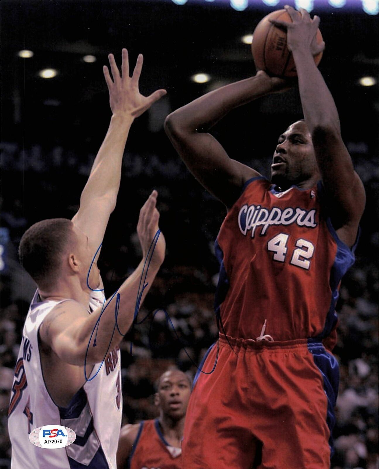 Elton Brand 8x10 Photo Poster painting PSA/DNA Los Angeles Clippers Autographed