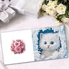 uk.everydayedeals 6Pcs DIY Diamond Painting Greeting Card - Owl Cat