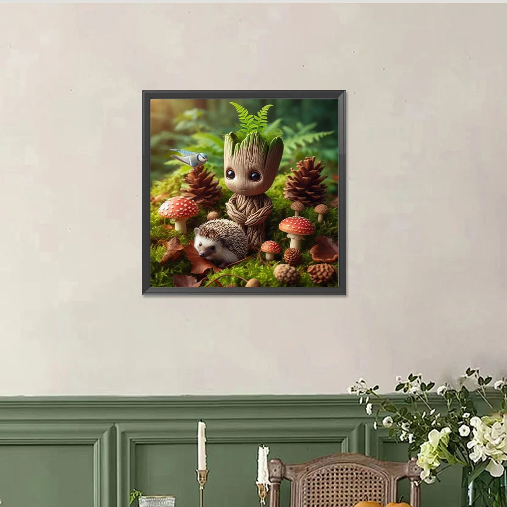 Diamond Painting - Full Round Drill -  Groot(Canvas|40*40cm)