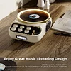 Retro Portable CD Player With Built-In 4000 mAh Battery and Bluetooth, CD, and TF Card Multi-Mode Playback