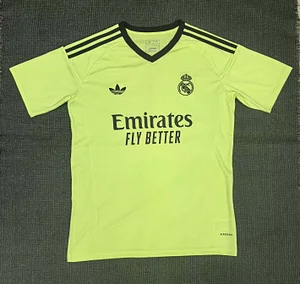2024/2025 Real Madrid Goalkeeper Football Shirt 1:1 Thai Quality