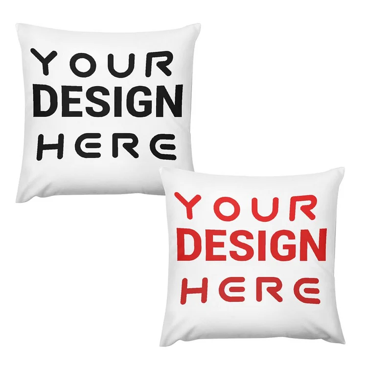 Personalized Design  Plush Pillow Case