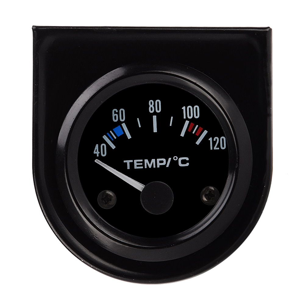 

2 Inch Dc12V Car Pointer Water Temperature Temp Gauge 40 - 120 Celsius Whit, 501 Original
