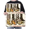 Kiss - Panneaux en &eacute;tain m&eacute;tallique(20*30cm/30*40cm) - Musique