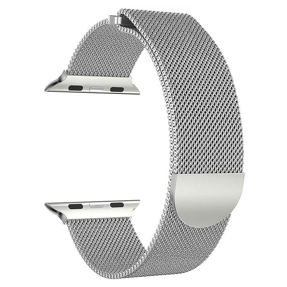 

Magnetic Loop Strap Steel Watch Band for Apple Watch iWatch 4/3 (Silver), 501 Original