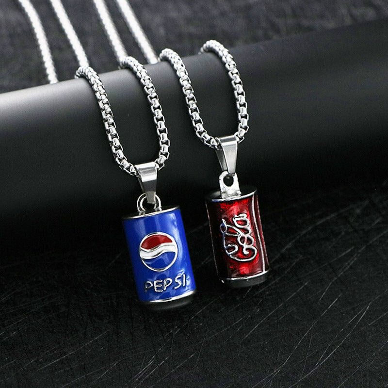 Buzzdaisy Cola Pepsi Necklace chain