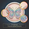 DIY Pearl Painting Art Kit,Round Dust-proof Outer Frame with Tassel Hanging Kit