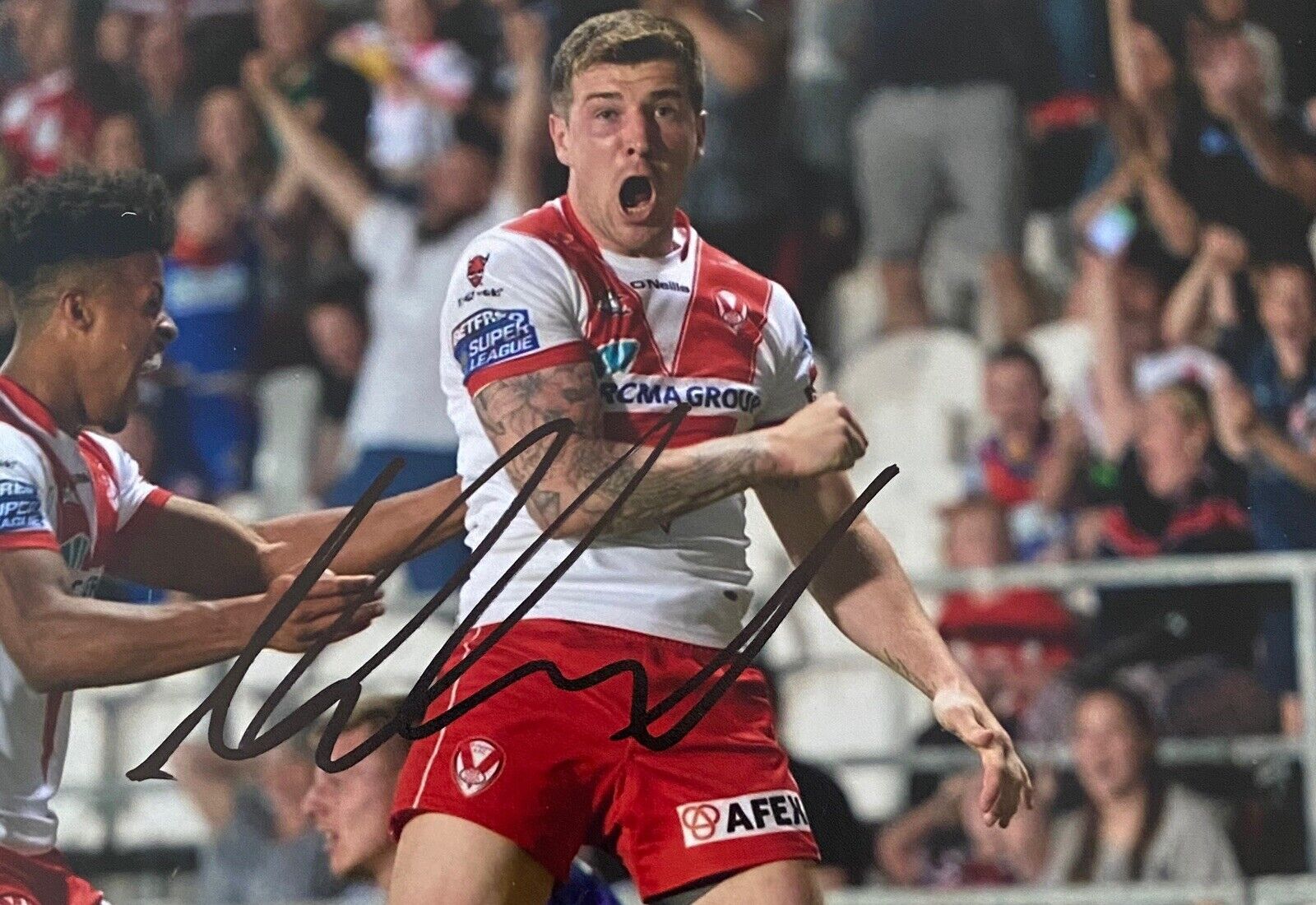 Mark Percival Genuine Hand Signed 6X4 Photo Poster painting - St Helens 4