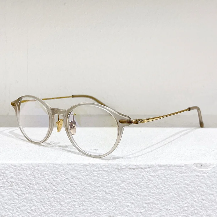 Japanese GMS-832 Brand Pure Titanium Designer Vintage Round Eyeglasses Frame Men Hand-made Myopia Glasses Women Eye Accessories
