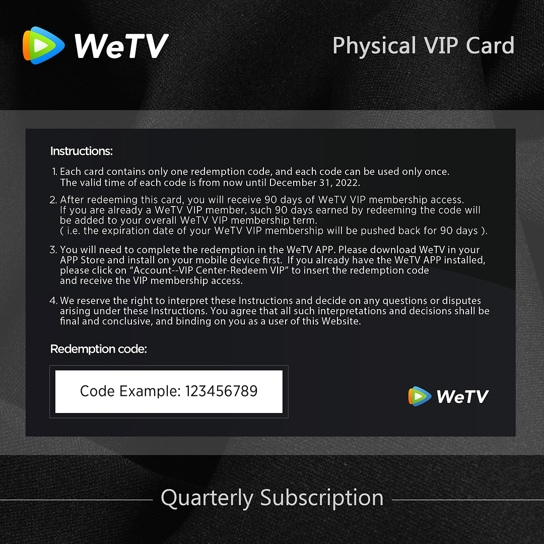 App wetv Streaming app