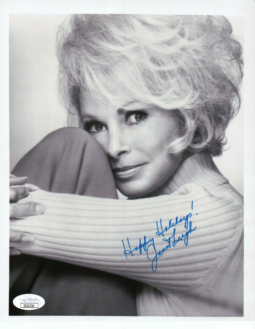 Janet Leigh Signed Autographed 8X10 Photo Poster painting Actress Legend JSA II22720