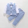 Kid Baby Boys Toddler Boy Birthday Wedding Gentleman 3Pcs/Set
