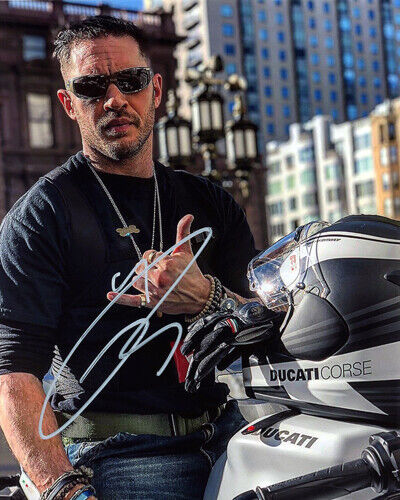 Tom Hardy Signed Autographed Photo Poster painting 8x10