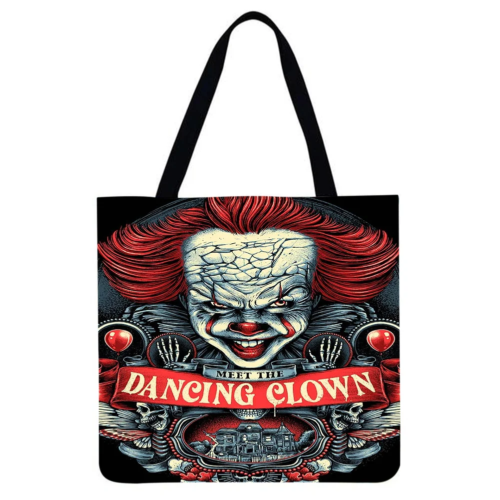 Linen Tote Bag-Movie characters