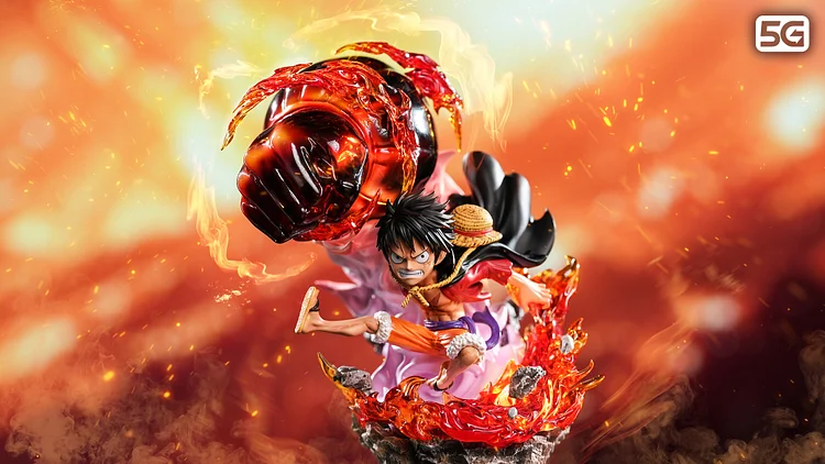 5G Studio & LX Studio - One Piece Straw Hat Pirates Luffy Statue(GK)-