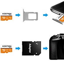 TF Card with an Adapter