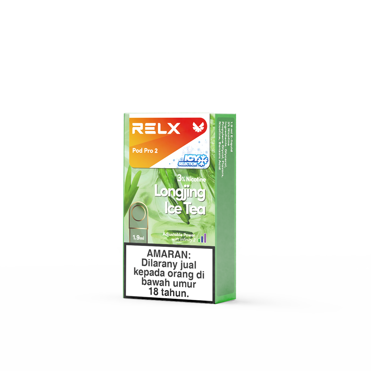 relx pods longjing ice tea flavor