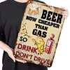 Beer - Vintage Metal Signs - 20*30cm/30*40cm - Warning