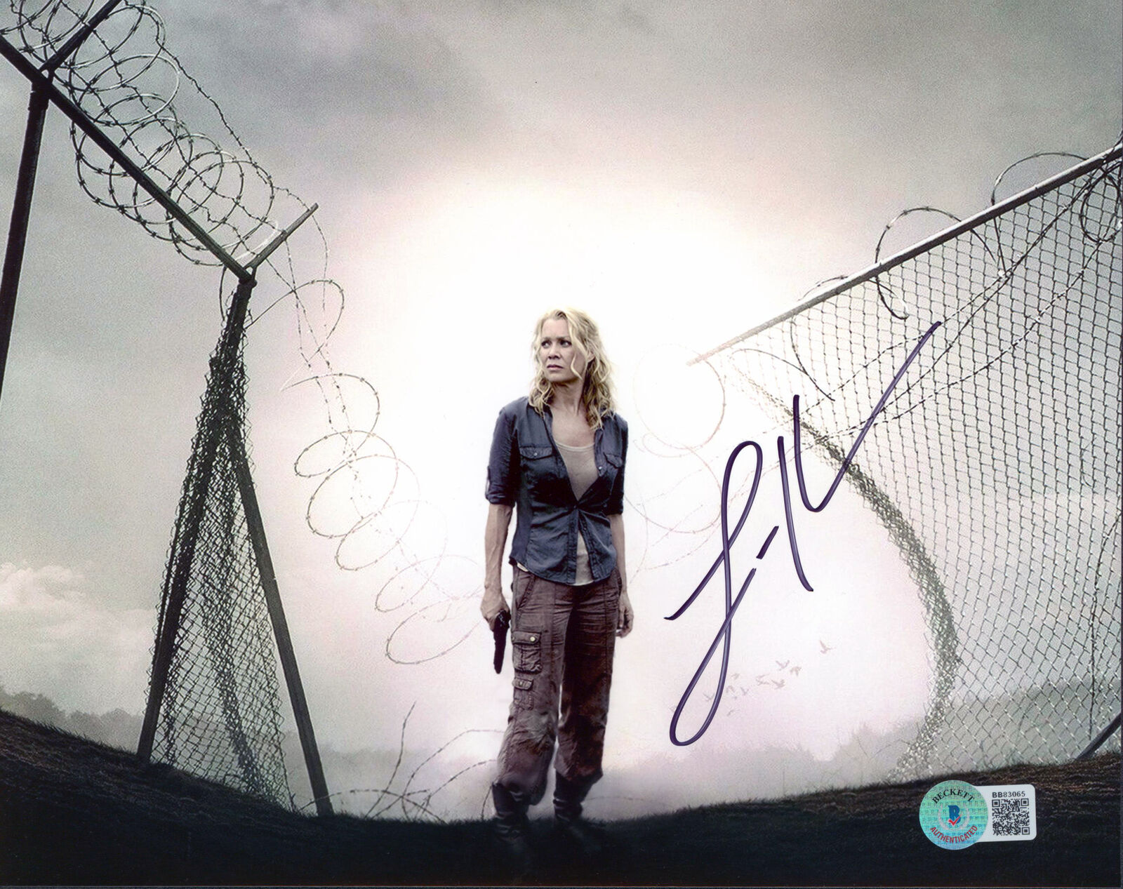 Laurie Holden The Walking Dead Authentic Signed 8x10 Photo Poster painting BAS #BB83065