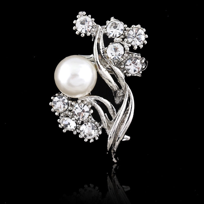Minimalist Pin Flower Alloy Plating Women’S Brooches