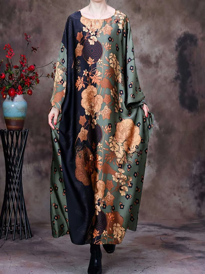 Life is Perfect Party Printing Maxi Dress