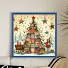 Xmas Tree-11CT Stamped Cross Stitch 50*50cm/19.69*19.69in