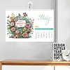 2027 New DIY Diamond Painting Wall Calendar Kit 12-Month Flip Calendar Design Home Decor