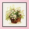 Flower-11CT Stamped Cross Stitch Kit(37*37cm)