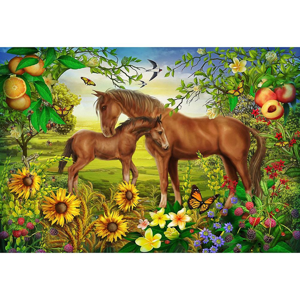 

Horse-Round Drill Diamond Painting-40*30CM, 501 Original