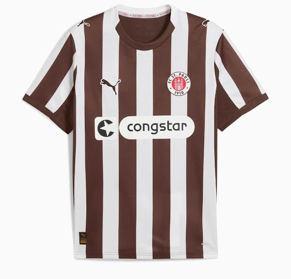 2025/2026 St. Pauli Home Football Jersey