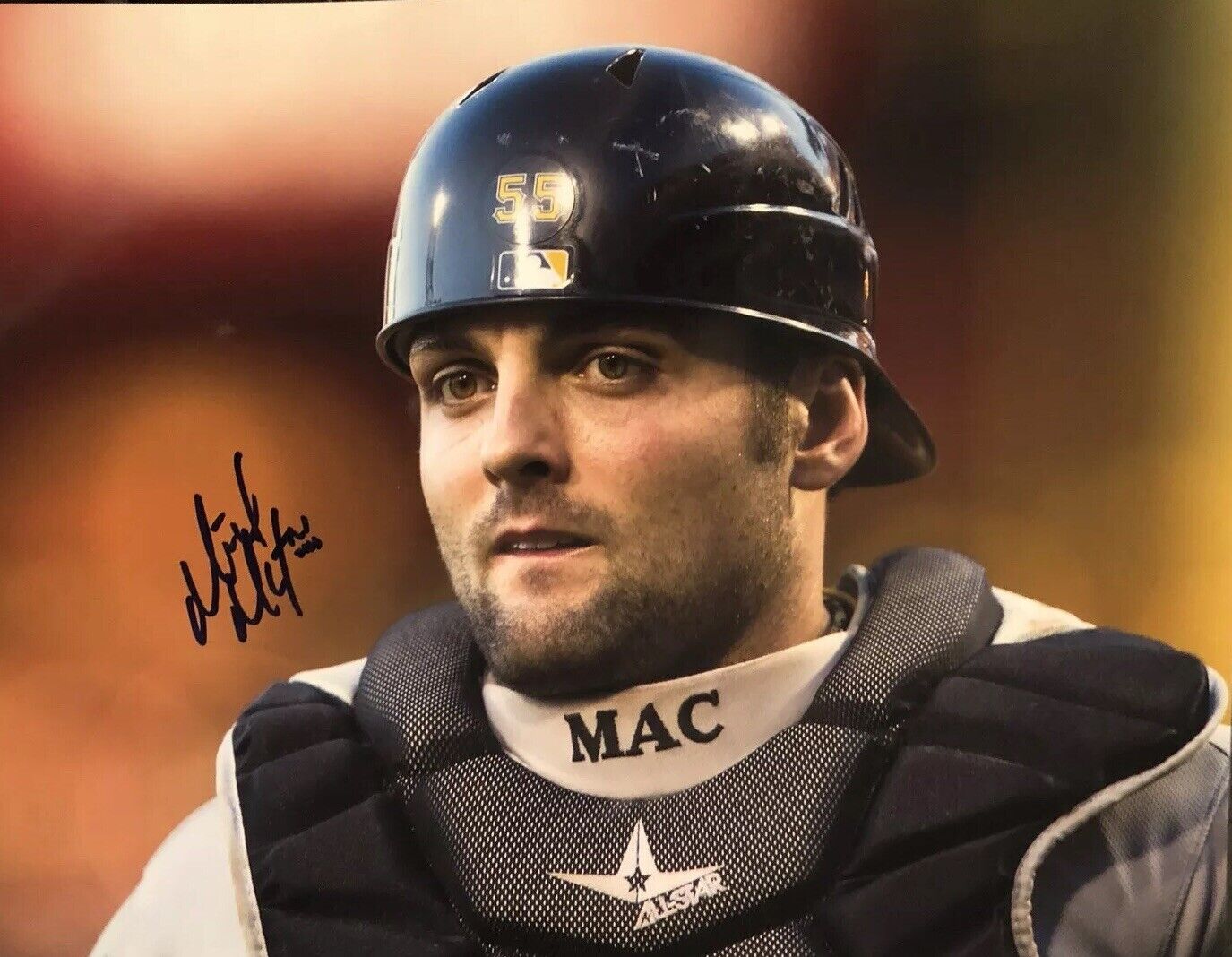 Michael McKenry Pittsburgh Pirates Catcher Hand SIGNED 8X10 Photo Poster painting AUTOGRAPH