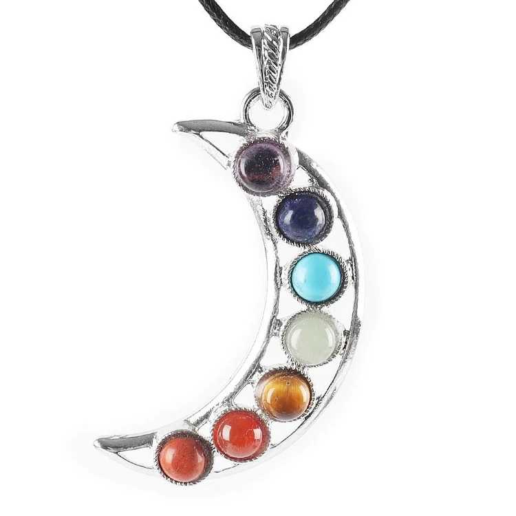 Chakra Healing Crystals Pendant Jewelry Gifts for Women