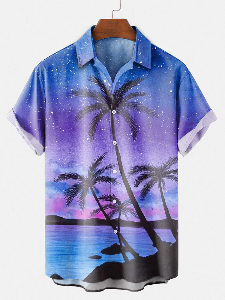 Casual Coconut Tree Authentic Hawaiian Shirts