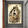 (Big Size) Bird And Birdcage - 11CT Counted Cross Stitch 40*60cm/15.75*23.62in
