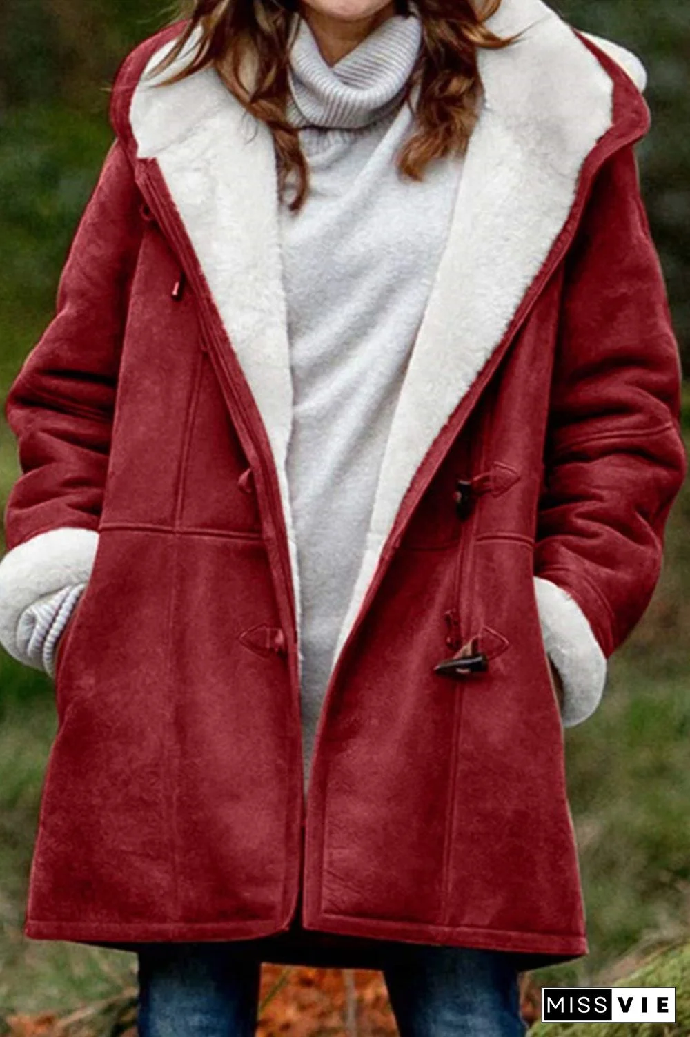 Casual Street Solid Solid Color Turndown Collar Outerwear