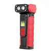 Rotating Work Light Rechargeable Flashlight Camping Torch for Work and Outdoor