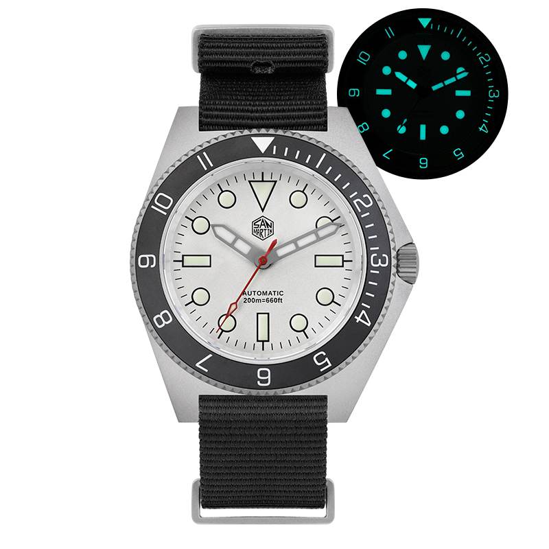 UK warehouse-Watchdives x San Martin 40mm Automatic Dive Watch SN0123G - Limited Edition V2 San Martin Watch san martin watchSan Martin Watch