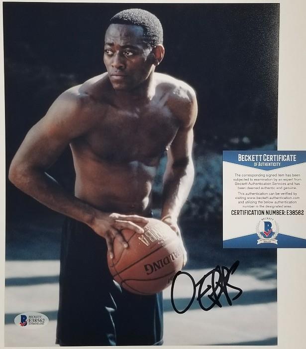 OMAR EPPS Signed Love & Basketball 8x10 Photo Poster painting Autograph ~ Beckett BAS COA