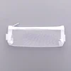 Minimalism Soft Black White Mesh Pens Brush Stationery Storage Bag Large Capacity