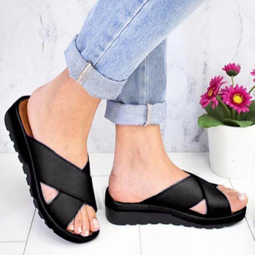 Women Summer Slippers Casual Ladies Sandals Platform Non-slip Female Shoes Soft Wedge Outdoor Women Slippers Dropshipping Shoes