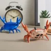 Mobile Phone Stand with Bluetooth Speaker, 2 in 1 Crab Shape Phone Bracket Cell Phone Stand with 360 Degree Surround Speaker for Home,Office,Outdoor Etc.
